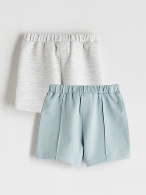 Lc Waikiki Yeni Sezon Beli Lastikli Erkek Bebek Şort 2'li