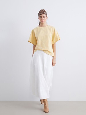 Lc Waikiki Yeni Sezon Beli Lastikli Kloş Etek