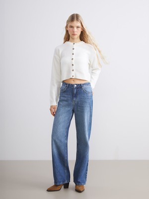 Lc Waikiki Yeni Sezon Wideleg Kadın Jean Pantolon