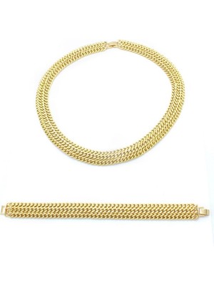 Ferizz Altın Kaplama Kadın Set SET-129