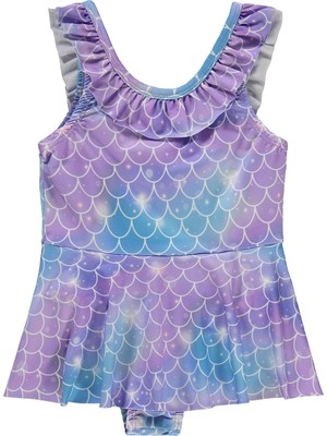 Civil Girls Kız Çocuk Mayo 2-12 Yaş - Lila 4-5 Yaş