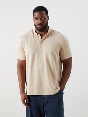 Lc Waikiki Yeni Sezon Büyük Beden Polo Yaka Erkek Tişört