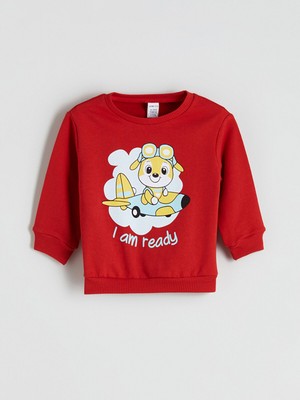 Lc Waikiki Yeni Sezon Baskılı Erkek Çocuk Sweatshirt