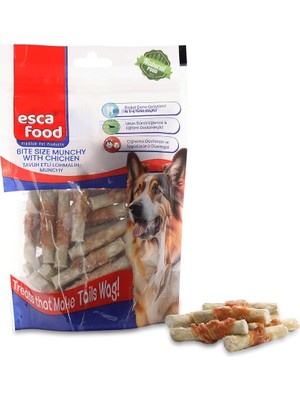 Braventa Collection Esca Food Tavuklu Lokmalık Munchy 6 Santimetre 36 ‘lı Köpek Ödül Maması