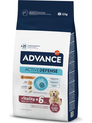 Braventa Collection Dog Maxi Senior +6 Vitality 12KG