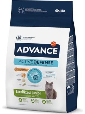 Braventa Collection Junior Sterilized Tavuklu Kısır Kedi Maması, 10 kg