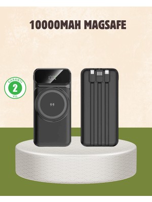 İlk El Grup Ieg™ 10000 Mah Kablosuz Powerbank – 15W Hızlı Şarj,  Type-C Çoklu Çıkışlı