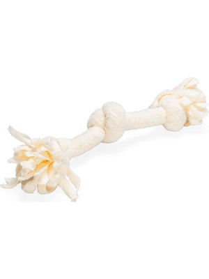 Braventa Collection Yavru Köpek Oyuncağı, Çift Düğümlü Diş Ipi, Peluş, Pembe, 30X6X4,5CM