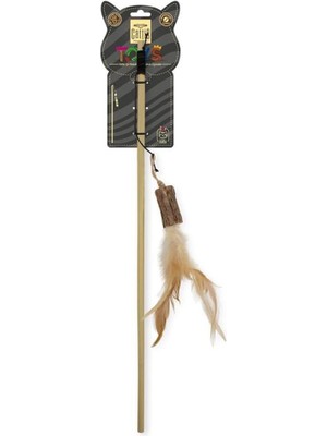 Braventa Collection Cattie Matatabi Içerikli Kedi Oyuncağı Kütüklü Olta 50 cm