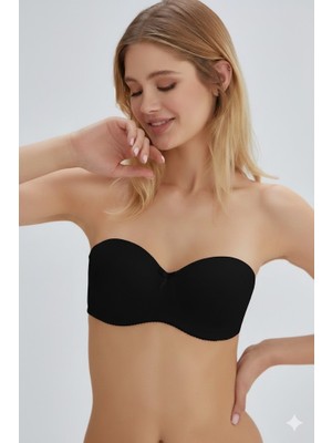 Eros Kadın Camellia Straplez Boş Cup Balenli Sütyen ERSK140