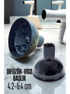 Sbusshop Hsnet Fön Için Difüzör Başlık 4.2 cm ile 5.4 cm Uyumlu  - SB001M-48SH87