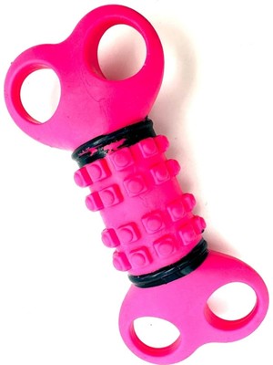 Braventa Collection Tasma Market 12CM Kemik Yumuşak Dokulu Köpek Oyuncağı Mor