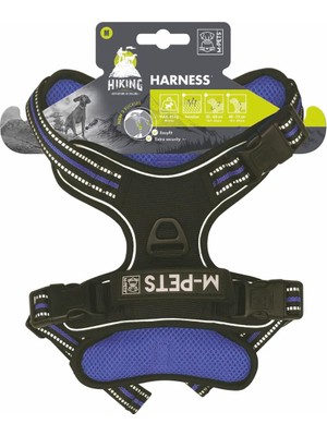 Braventa Collection Hıkıng Reflektörlü Soft Sırt Tasması Blue (M)