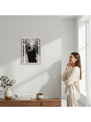 El Ele Ömür Tasarımlı Hatıra Fotoğraf Çerçevesi 21X29 cm