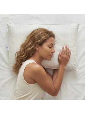 Isı Dengeleyici Nefes Alabilen %100 Kaz Tüyü Dolgulu Yastık - Twin Luxe