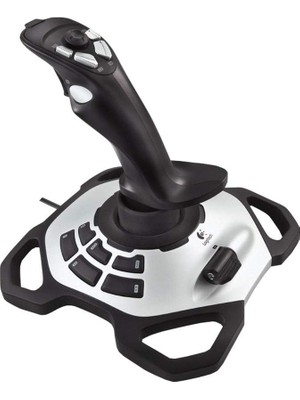 Braventa Collection G Extreme 3D Pro Joystick, 8 Yönlü Hareket Imkanı, 12 Programlanabilir Tuş, Siyah