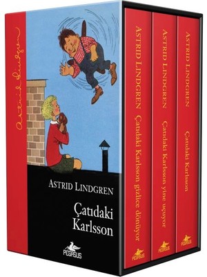 Çatıdaki Karlsson Serisi Kutulu Özel Set - (3 Kitap) – Ciltli
