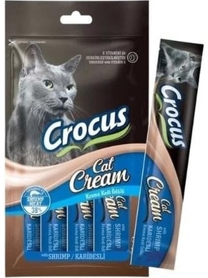 Braventa Collection Crocus Karidesli Sıvı Kedi Ödül Maması 15 gr x 4 Adet