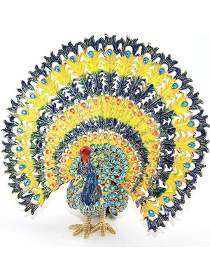 Swarovski Taşlı Tavuskuşu Model 7