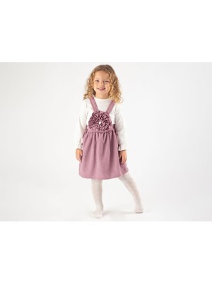 MİNİM Büyük Gül Motifli Kız Çocuk Jile - Özel Gün - Doğum Günü - Bayramlık