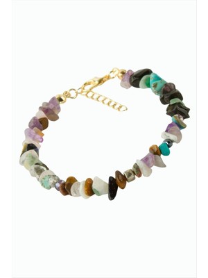 SHC4200 Karışık Kırık Doğaltaş Bileklik