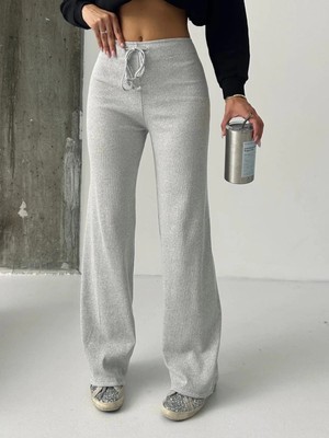 Aesco Fit Comfort Gri Salaş Pantolon