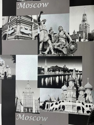 AYZUN Siyah Beyaz Gümüş Mimari Desen Duvar Kağıdı