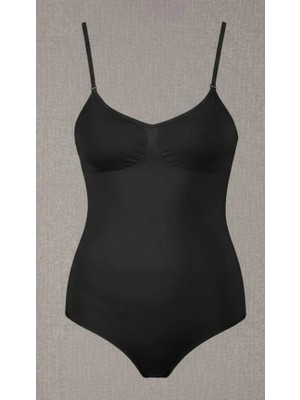 Biçomi Bicomi Toparlayıcı Vücut Inceltici Dikişsiz Altı Kancalı Badi Korse