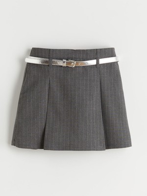 Lc Waikiki Yeni Sezon Beli Lastikli Pileli Kız Çocuk Şort Etek