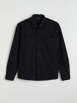 Lc Waikiki Yeni Sezon Regular Fit Uzun Kollu Kadife Erkek Gömlek