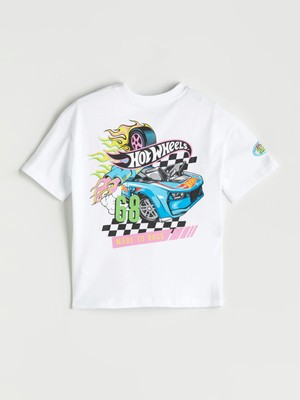 Lc Waikiki Yeni Sezon Hot Wheels Baskılı Erkek Çocuk Tişört