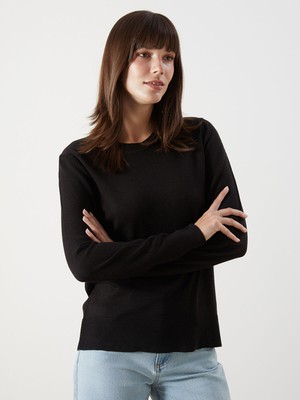 Lc Waikiki Yeni Sezon Bisiklet Yaka Kadın Triko Kazak