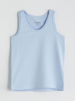 Lc Waikiki Yeni Sezon Bisiklet Yaka Basic Erkek Çocuk Atlet