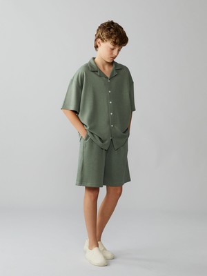 Lc Waikiki Yeni Sezon Beli Lastikli Erkek Çocuk Şort