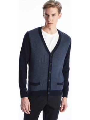 Lc Waikiki Yeni Sezon Standart Kalıp V Yaka Erkek Triko Hırka