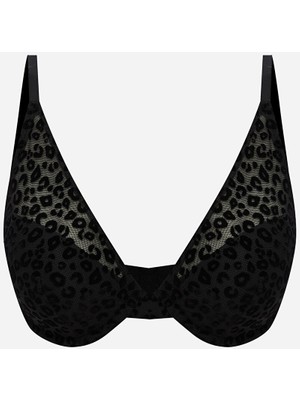 Lc Waikiki Yeni Sezon Balenli Dolgusuz Desenli Tişört Sütyen