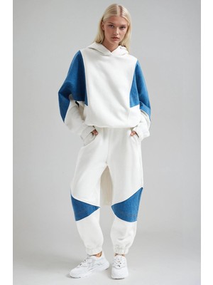 Lijuri Denim Garnili Kapüşonlu Takım  10305