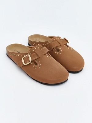 Lc Waikiki Yeni Sezon Süet Görünümlü Kız Çocuk Ev Terliği