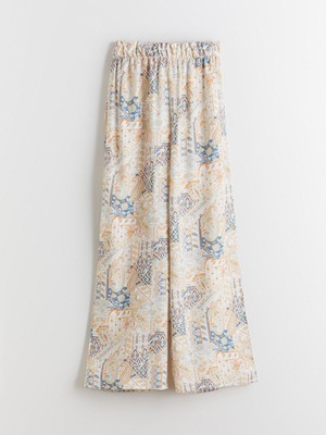 Lc Waikiki Yeni Sezon Beli Lastikli Desenli Kız Çocuk Pantolon