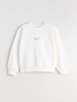 Lc Waikiki Yeni Sezon Bisiklet Yaka Kız Çocuk Sweatshirt