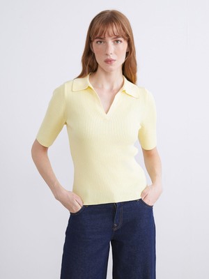 Lc Waikiki Yeni Sezon Polo Yaka Kadın Triko Kazak