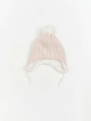 Lc Waikiki Yeni Sezon Ponpon Detaylı Kız Bebek Kar Şapkası