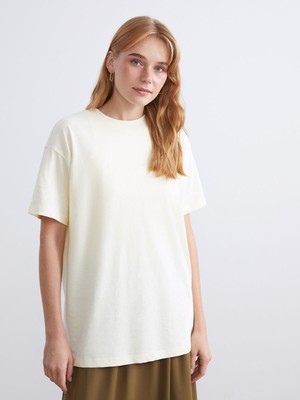 Lc Waikiki Yeni Sezon Dik Yaka Kadın Tişört