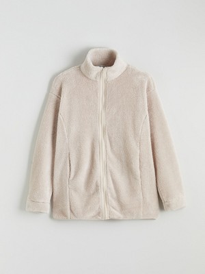 Lc Waikiki Yeni Sezon Dik Yaka Kadın Polar Hırka