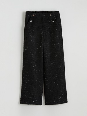 Lc Waikiki Yeni Sezon Beli Lastikli Tüvit Kız Çocuk Pantolon