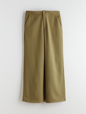 Lc Waikiki Yeni Sezon Beli Lastikli Kız Çocuk Pantolon