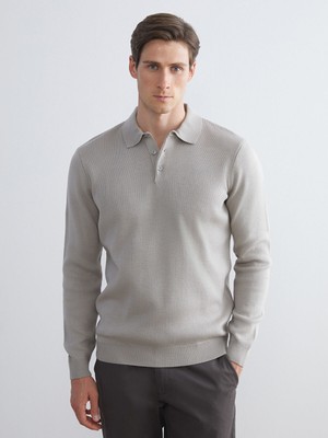 Lc Waikiki Yeni Sezon Polo Yaka Uzun Kollu Erkek Triko Kazak