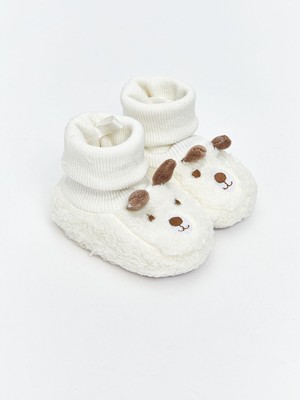 Lc Waikiki Yeni Sezon Hayvan Nakışlı Erkek Bebek Çoraplı Ev Ayakkabısı