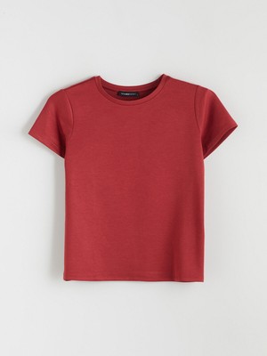 Lc Waikiki Yeni Sezon Bisiklet Yaka Kadın Tişört