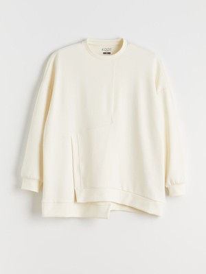 Lc Waikiki Yeni Sezon Bisiklet Yaka Kadın Spor Sweatshirt